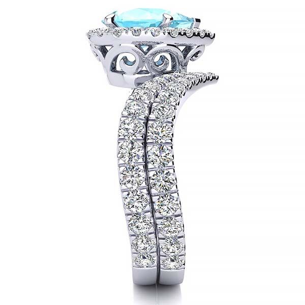 Anna Aquamarine  Ring