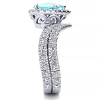 Anna Aquamarine  Ring