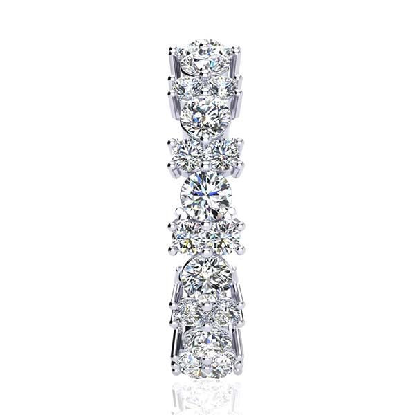 Garland Moissanite and Diamond Ring