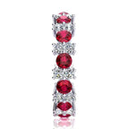 Garland Ruby And Diamond Ring