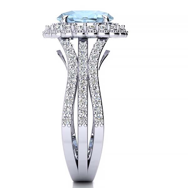 Marissa Aquamarine Ring