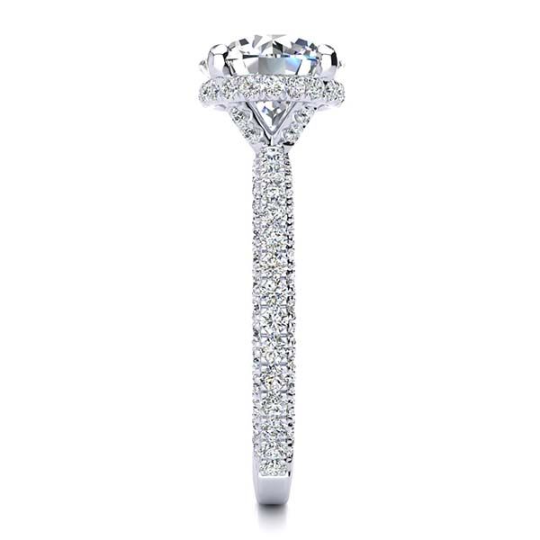 Nelly Moissanite Ring