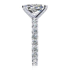Baz Moissanite Ring