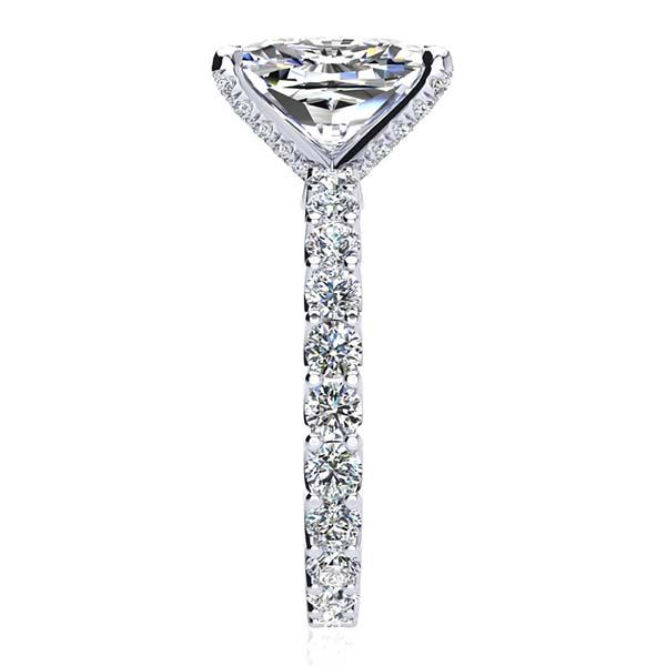 Baz Moissanite Ring