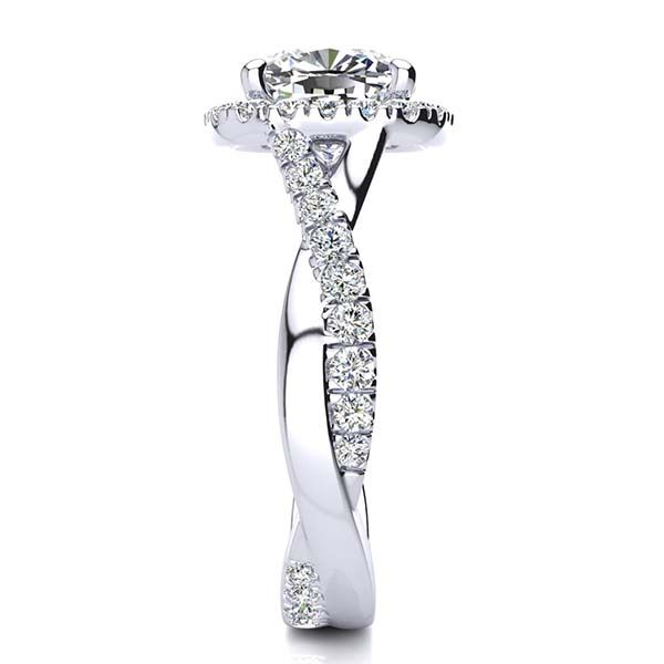 Lucie Moissanite Ring