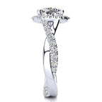 Lucie Moissanite Ring