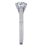 Donatella Moissanite Ring