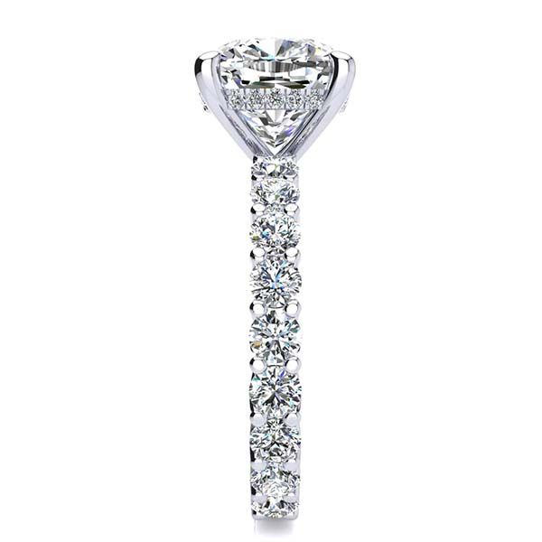 Halsey Moissanite Ring