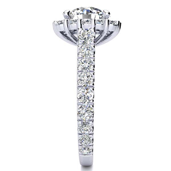 Martha Moissanite Ring