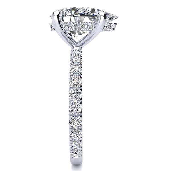 Summer Moissanite Ring