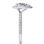 Aminah Moissanite Ring