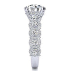 Courtney Moissanite Ring