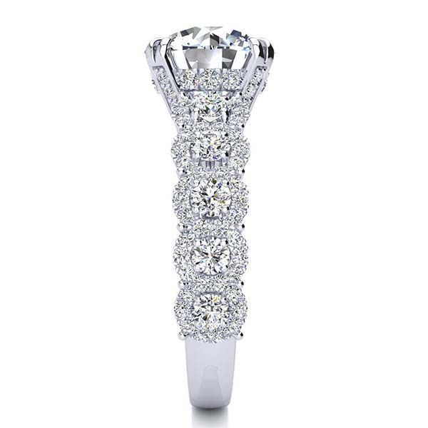 Courtney Moissanite Ring