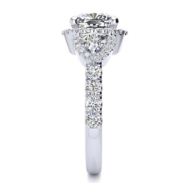 Lindsay Moissanite Ring