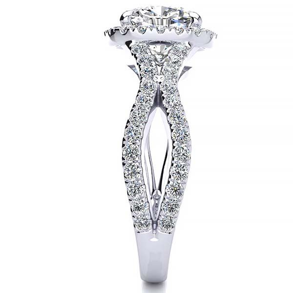 Julia Moissanite Ring