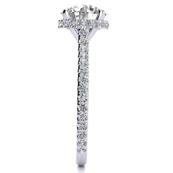 Becky Moissanite Ring