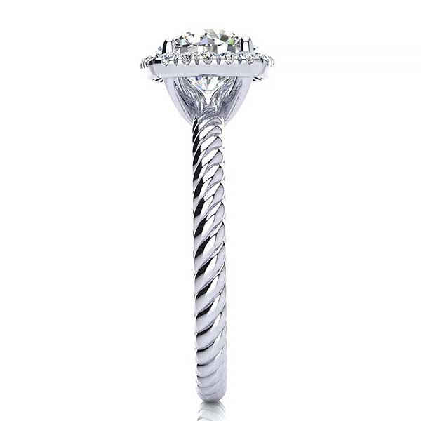 Alyssa Moissanite Ring