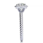 Alyssa Moissanite Ring