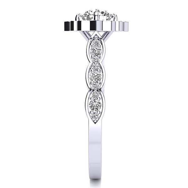 Vera Moissanite Ring
