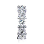 Kristal Moissanite Eternity Ring