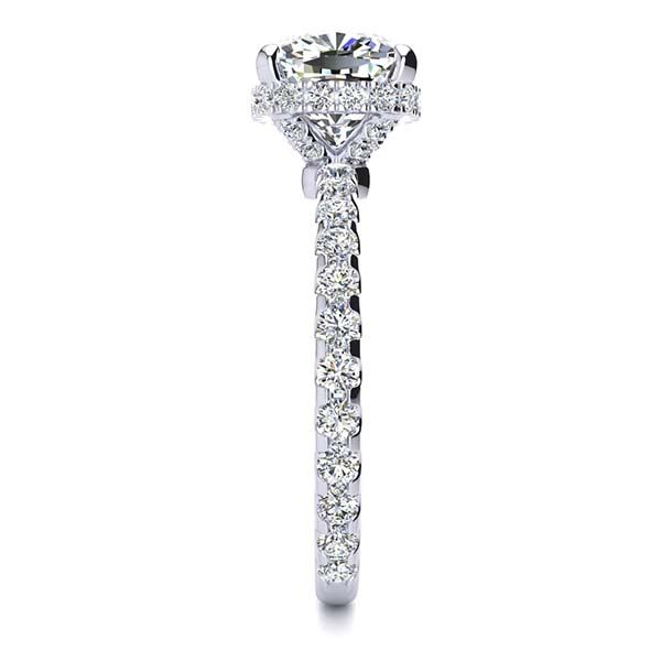 Christine Moissanite Ring