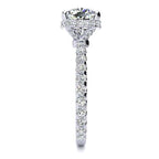 Christine Moissanite Ring