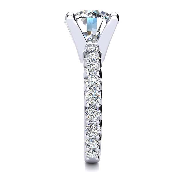 Sabrina Moissanite Ring