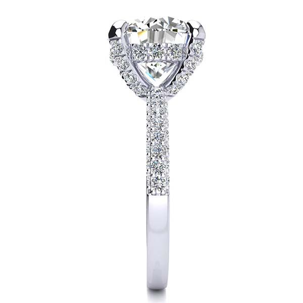 Sabina Moissanite Ring