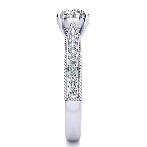 Heather Moissanite Ring