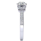Butterfly Moissanite Ring