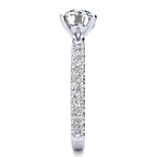Breanna Moissanite Ring