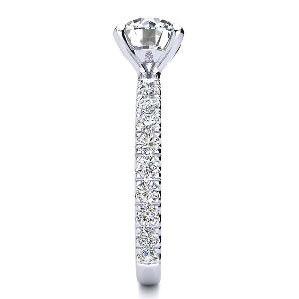 Breanna Moissanite Ring