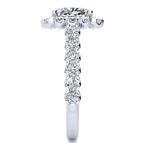 Cynthia Moissanite Ring