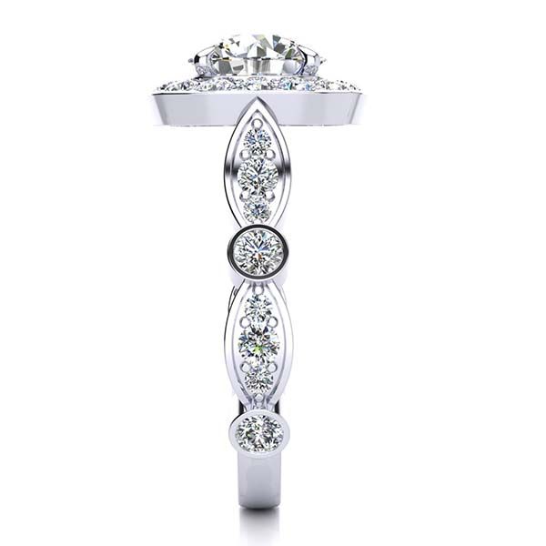 Allison Moissanite Ring
