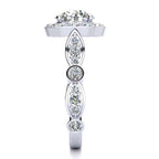 Allison Moissanite Ring