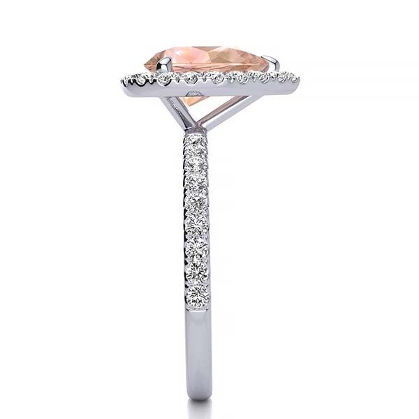 Anastasia Morganite Ring