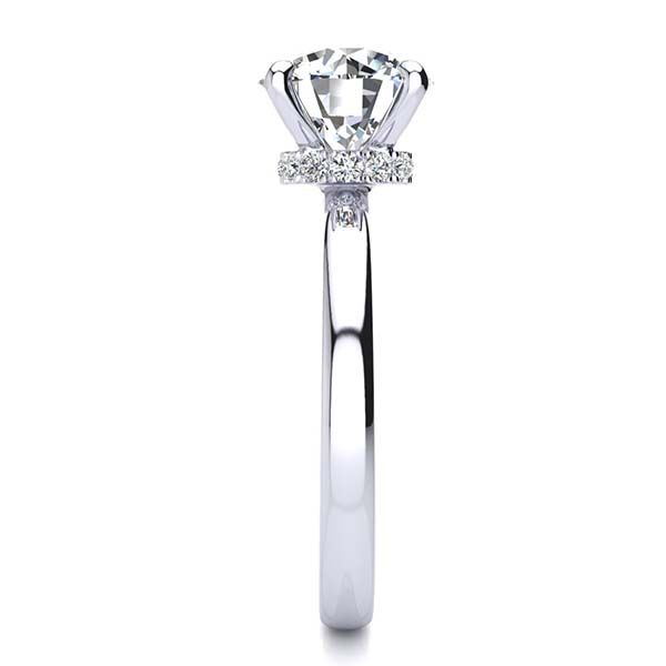 Mackenzie Moissanite Ring