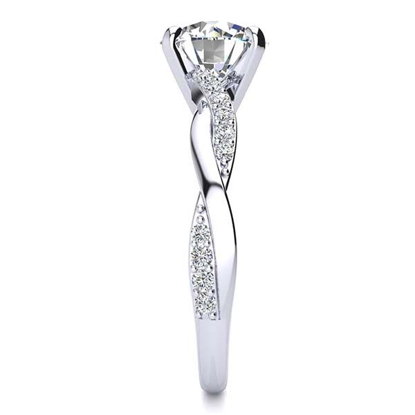 Alexia Moissanite Ring