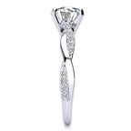 Alexia Moissanite Ring