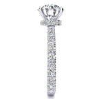 Mackenzie Moissanite Ring