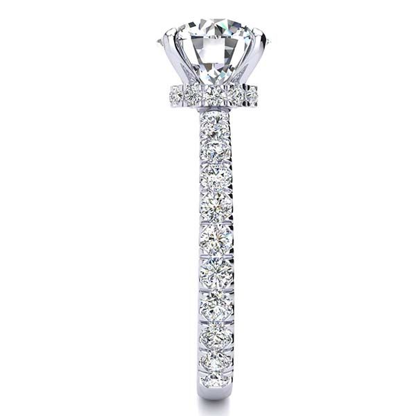 Mackenzie Moissanite Ring