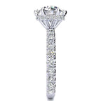 Krystal Moissanite Ring