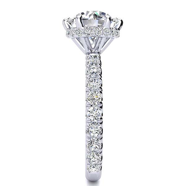 Krystal Moissanite Ring