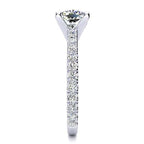 Valerie Cushion Moissanite Ring