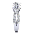 Faith Moissanite Ring
