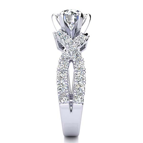 Faith Moissanite Ring