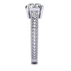 Adeline Moissanite Ring