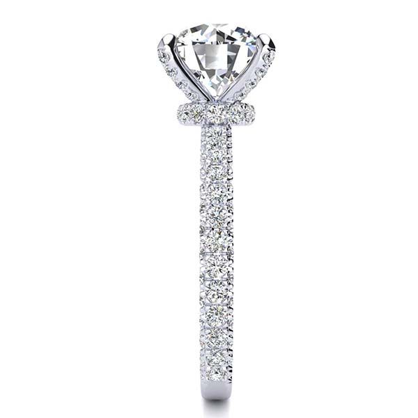 Monica Moissanite Ring
