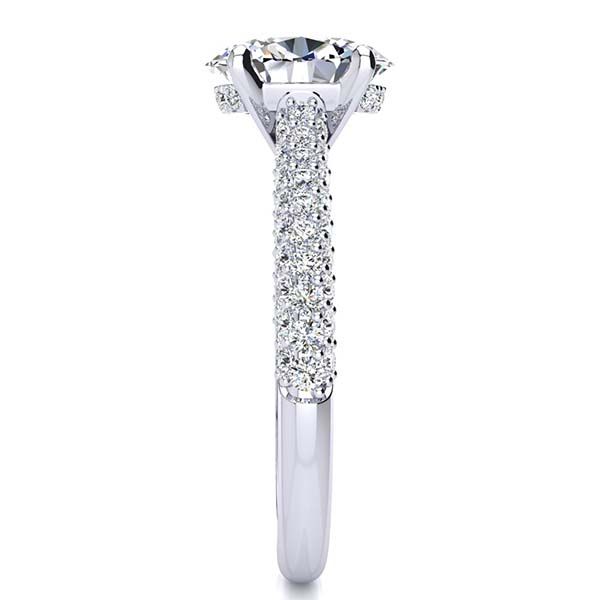 Lila Moissanite Ring