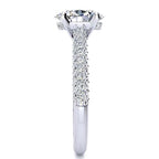 Lila Moissanite Ring